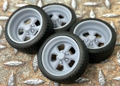 Resin 21/20 Inch “Keystone Klassic ” Model car Wheels/Tires 1/24 scale