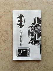 AMT DC Comics 1989 Keaton Batman Batmobile Model Kit – 1:25 Scale – Opened