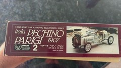 Union Itala Pechino Parigi 1907 1/20 Scale Model Kit Open Box