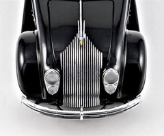 Chrysler 12Custom Vintage Classic Concept Car18Carousel Black1:24