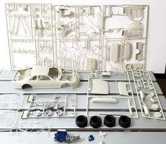 AMT ERTL 1:25 NASCAR Morgan Shepherd #15 MOTORCRAFT Ford Thunderbird Started Kit
