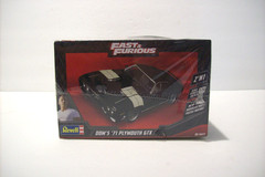 Revell FAST & FURIOUS DOM’S ’71 PLYMOUTH GTX, Factory Sealed, 1/25, 2020, READ!