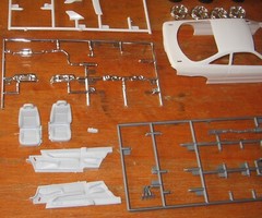 Revell Tuner Series Acura Integra Type R 1/25 NOS Parts Lot Incomplete No Box
