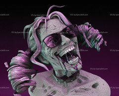 Harley Quinn Zombie Bust model kit unassembled unpainted see Description