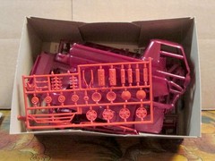 DODGE LITTLE RED WAGON DRAG TRUCK, IMC 107-200, c. 1966, Unbuilt and Complete