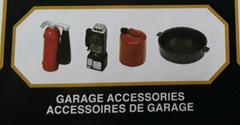 Tip Top Shop #2 PART ONLY 1/25 Diorama Payphone Gas Can Fire Extinguisher Barrel