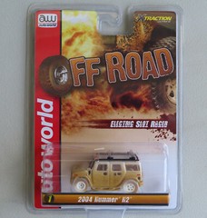 For H0 Slot Car Racing Model Train ~~ Hummer H2 With XTraction Chassis With OVP