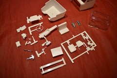 AMT Diamond Reo Cab Interior and Glass Parts 1/25