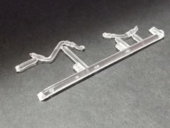 95-98 Chevy Monte Carlo RADIATOR HOSES from NASCAR Monogram 1:24 Model Kit CLEAR