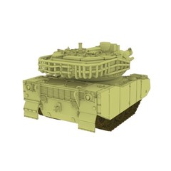 MRY-SFW SSQ144005 1/144 Q-Version Model Kit Korea K1A1 Main Battle Tank