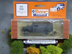 Roco Minitanks (NEW) 1/87 Z-260 Modern German MAN 630 L2 5T Coffer Lot #7303©