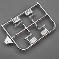 Moebius 1/25 1970 Ford F-350 Parts Kitbash Chrome Badges #408 #409 #410 #411