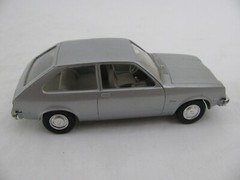 Vintage MPC 1/25 Silver 1977 Chevrolet Chevette Sedan Model Car Dealer Promo VG