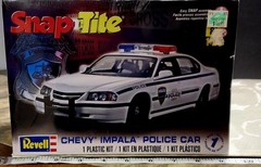 Chevy Impala Police Car Revell Snap Tite 1:25 NEW FACTORY SEALED *US Seller*