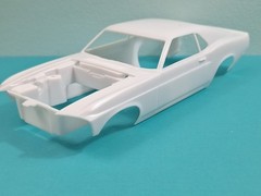 Revell AMT Ertl Monogram MPC 1/25 Model Part 1969 Boss Mustang 302 Body & Extras