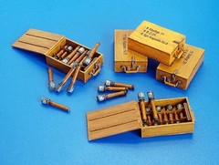 1/35 Scale Die-Cast Resin Model Assembled Kit German Grenades Scene Model Una…