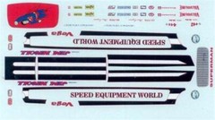 Yesteryear Speed Equipment World Vega F/C Drag decal