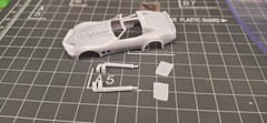 ABS Like Resin 3D Printed Corvette Summer 1/64 Scale Model Car Body