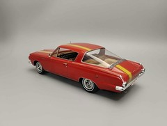 AMT1431 PLASTIC MODEL KIT 1965 PLYMOUTH BARRACUDA 1/25 SCALE NEW IN SEALED BOX