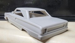 1/24 scale resin 3d printed 1967 Plymouth Satellite drag body model slot car