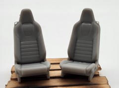 Mobern JDM Seats For 1/24 And 1/25 Scale Model Cars (Set of 2)