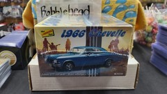 NIB 2015 1966 CHEVELLE 1/25 MODEL KIT LINDBERG ROUND 2 NEW SEALED #HL117/12