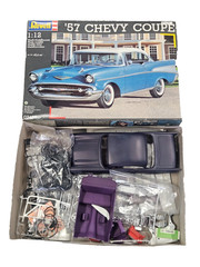 Revell ’57 Chevy Coupe 1:12 Scale Model Kit #07489 *Read Description* STARTED