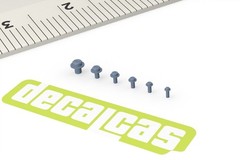 Decalcas Detail-Up Slotted Cheese Head Screw & Washer Various Sizes # DCL-PAR127