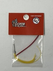 Gofer Racing Decals 16011 1/24 Prewired Distributor with Boot – Accel Plug Wires