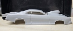 1/24 scale resin 3d printed 1970 Duster Pro Mod drag body model slot car