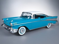 AMT Model Kit 1957 Chevy Bel Air 1:25 Scale; Skill Level 2; AMT638