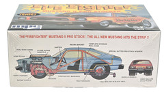 Vintage 2005 MPC Fire Fighter Mustang II Pro Stocker 1:25 Model Car Kit #38407