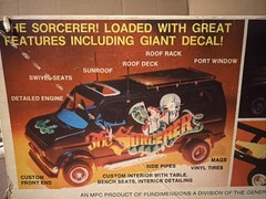 MPC 1977 The Sorcerer Ford Custom Van 1/25 Model Kit 1-0415 Open Box