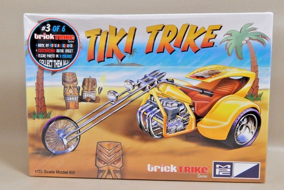 MPC Trick Trike Series Tiki Trike Model Kit 1:25 Sealed New FREESHIP