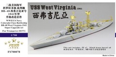 FS700078 USN Colorado Class Battleship BB-48 West Virginia 1941 Upgrade Set