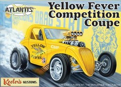 Atlantis Keeler’s Kustoms Yellow Fever Competition Coupe 1:25 13101 Model Kit