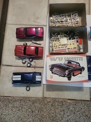 Vintage Model Car Junk Yard Large Cool