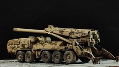 3D Printed 1/72/35 China Beiling 300mm vehicle-mounted howitzer “Pioneer 2” Kit