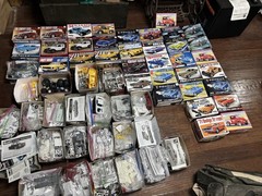 JUNK Lot Model Cars Revell MPC AMT 1/25 Scale Plastic 57ish Open Boxes & Bags
