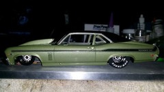 LEX’S SCALE MODELING Resin Outlaw Hood for ’72 Nova AMT* & 69 Nova Revell