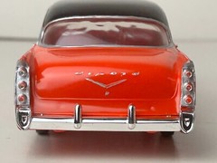 Jo-Han Reissue 1956 DeSoto Sedan Promo Car with Box, Red & Black