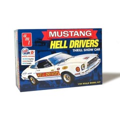 AMT 1977 Ford Mustang “Hell Drivers” Plastic Model Kit New!