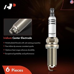 A-Premium Iridium Platinum Spark Plugs Compatible with BMW 323i 2010-2011, 328i