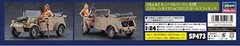 Hasegawa 1/24 Pkw.K1 Cubelwagen Type 82 Balloon Tire w/Blonde Girls Figure SP473