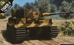Academy 13314 1/35 German Tiger I Tank Late Ver. (Plastic model)