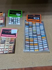 Prestons Car Parts – #9 – 1:24 Scale – Assorted License Plate Decals – NOS