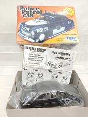 MCP 705 1949 Mercury Highway Patrol Police Car 1/25 Super Snap Kit New Open Box