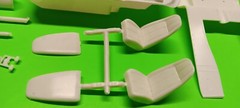 Spirit of 57 1957 Chevy Bel Air 1/25 Gasser Custom Interior Tub Bucket Seats Rod