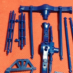 Front & Rear Suspension Ford F-150 Monster Truck 1:25 Scale Model Car Part AMT