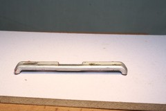 1970 Ford Maverick Model Car Rear Bumperl Chrome Part Jo-Han Made in USA